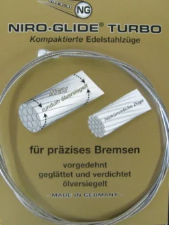 Niro Glide Turbo MTB Bremsewire