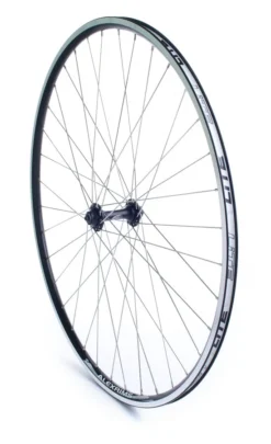 Forhjul Linus 700 C Race Med Qr Sort Alex R450 Sølv Eger