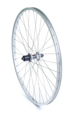 Baghjul Linus 26" MTB 7 Gear Kassette Sølv Enkeltbundet Fælg