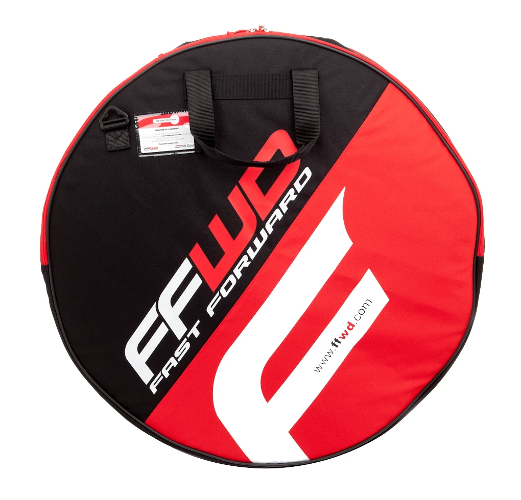 FFWD Aero Carbon Forhjul Med 3 Eger Sort/hvid 4 FFWD Aero Carbon Forhjul Med 3 Eger Sort/hvid - Billede 4