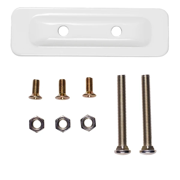 Abus Beslag Til YWS Ringlås Hvid 1 Abus Beslag Til YWS Ringlås Hvid