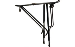 Avenue Bagagebærer Med Klap 28-29" Mat Sort