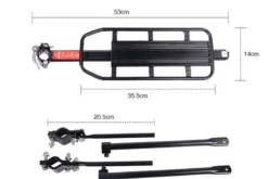 BikeBrother Bagagebærer Til Sadelpind Med Støtte -XLC Butik BikeBrother Bagagebaerer til sadelpin 1625132361 04