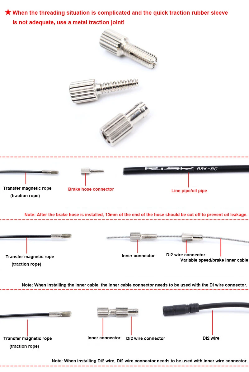 BikeBrother Intern Kabelførings Sæt Mini 5 BikeBrother Intern Kabelførings Sæt Mini - Billede 5