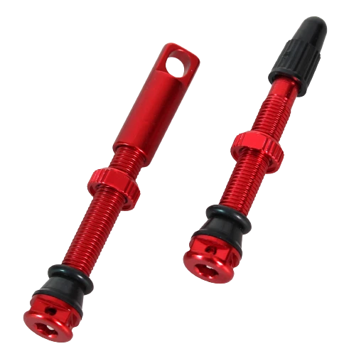 BikeBrother Tubeless Ventil 2 Stk. 44 Mm, Rød 1 BikeBrother Tubeless Ventil 2 Stk. 44 Mm, Rød