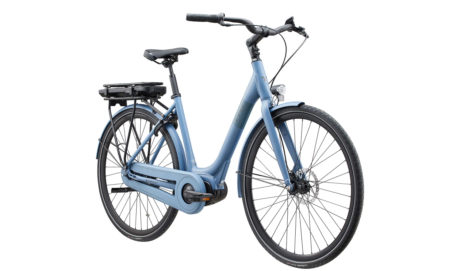 E-Fly Away Centermotor Med 7 Gear - Blue 2 E-Fly Away Centermotor Med 7 Gear - Blue - Billede 2