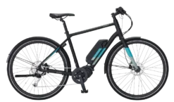 E-Fly PACE EL Herrecykel Med Centermotor - 9 Gear - Mat Sort