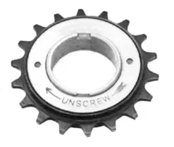 Gearhjul 1/2x1/8" 22 T Gearhjul