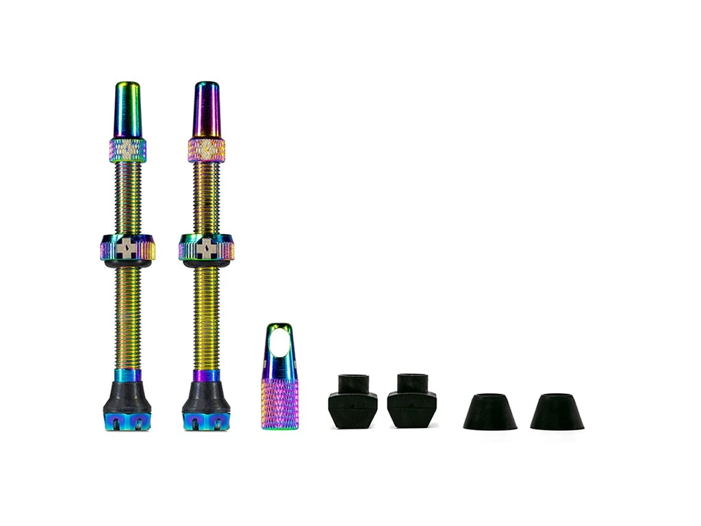 Muc-Off Tubeless Ventiler V2.0 Oil Slick 60 Mm. 1 Muc-Off Tubeless Ventiler V2.0 Oil Slick 60 Mm.