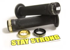 ODI Stay Strong BMX Greb 130mm Sort/Guld