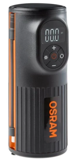 Osram TYREinflate 2000 – Kompakt Elektronisk Cykelpumpe