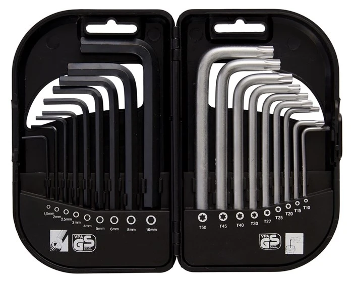 ProBuilder Stiftnøgle Unbrako Og Torxsæt 18 Dele 1 ProBuilder Stiftnøgle Unbrako Og Torxsæt 18 Dele