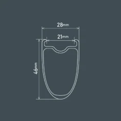 Shimano C46 Forhjul Til Skivebremser -XLC Butik Shimano C46 Forhjul til Skivebremser 1656570091 03