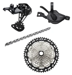 Shimano M8100 Opgraderingsgruppe 1x12 10-45T Klampe Montering