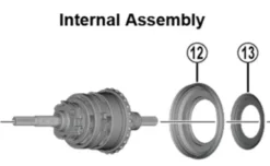 Shimano Nav Indsats SG-C3001-7R