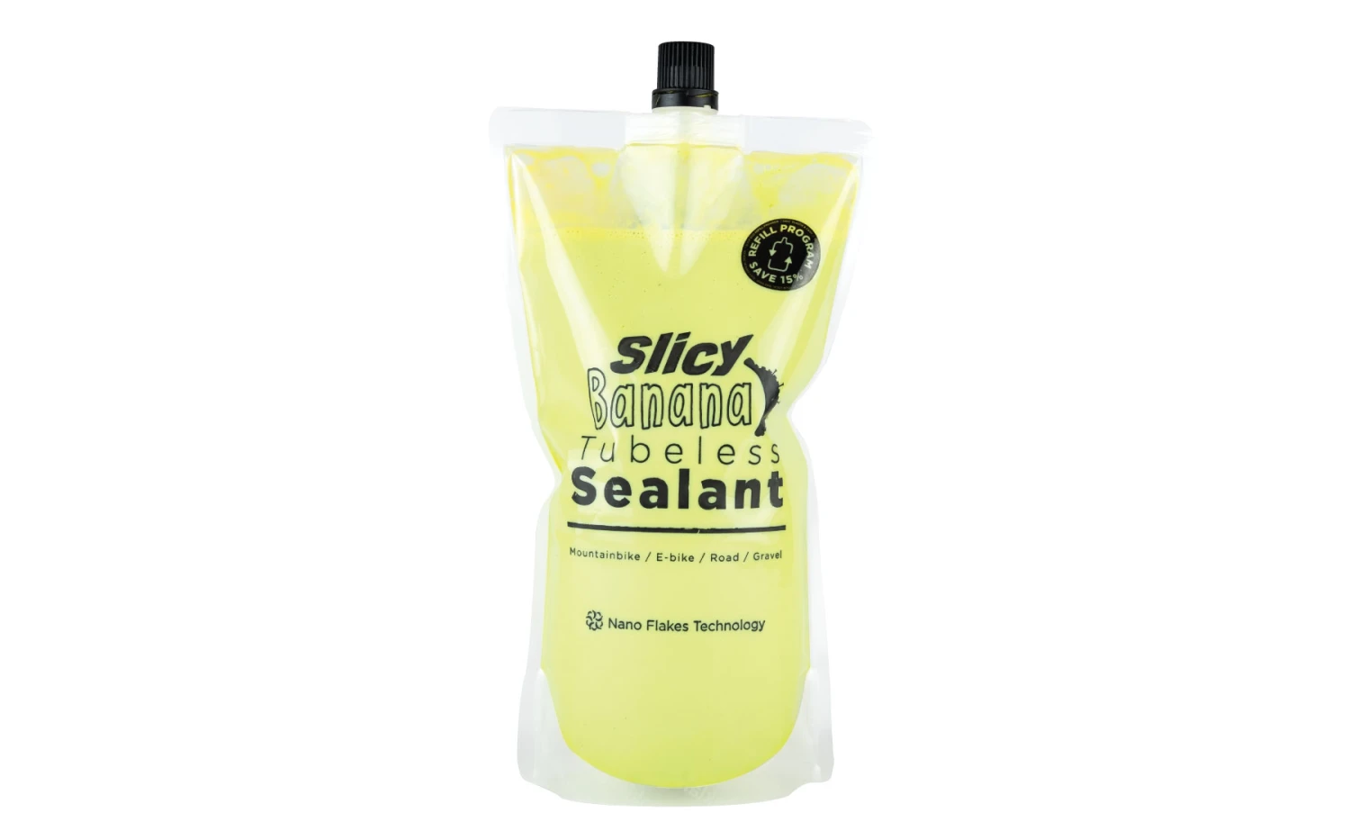 Slicy Banana Smoothy Tubeless Væske 500ml 1 Slicy Banana Smoothy Tubeless Væske 500ml