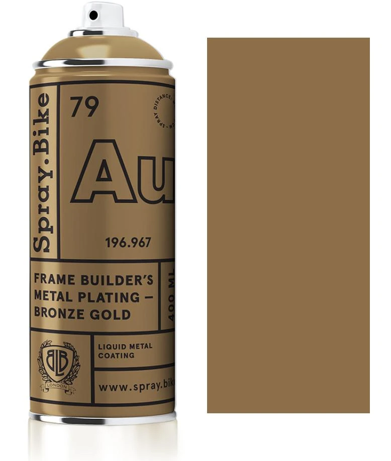 Spray.Bike Spraymaling 400 Ml Bronze/Guld 1 Spray.Bike Spraymaling 400 Ml Bronze/Guld