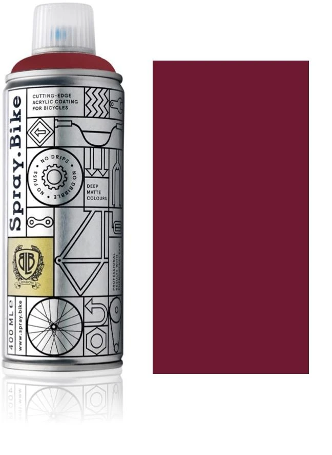Spray.Bike Spraymaling 400 Ml Dyb Rød 1 Spray.Bike Spraymaling 400 Ml Dyb Rød