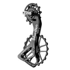 Token Shuriken Oversize Pulleyhjul Sort