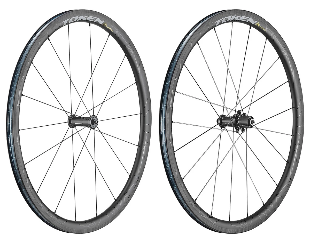 Token Ventous Carbon Hjulsæt Til Fælgbremser 1 Token Ventous Carbon Hjulsæt Til Fælgbremser