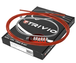 Trivio Bremsekabel Sæt Racer Rød Rustfri