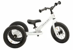 Trybike Balance / Løbecykel 3 Hjul Hvid