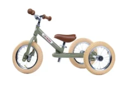 Trybike Balance / Løbecykel 3 Hjul Vintage Grøn -XLC Butik Trybike Balance Loebecykel 3 Hjul V 1547637114 02