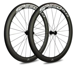 Veltec Speed 6.0 Carbon Hjulsæt Til Fælgbremse Hvide Decals