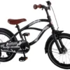 Volare Black Cruiser 16" Drengecykel Med Støttehjul