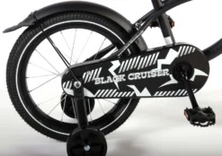 Volare Black Cruiser 16" Drengecykel Med Støttehjul -XLC Butik Volare Black Cruiser 16 drengecykel 1534413378 02