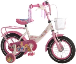 Volare Disney Prinsesser 12" Pigecykel Med Støttehjul