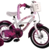 Volare Heart Cruiser Pigecykel 12" Hvid/Pink