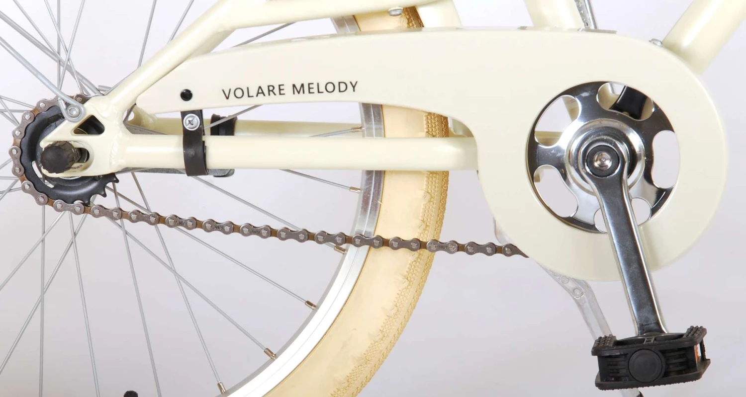 Volare Melody Pigecykel 20" Sandfarvet 2 Volare Melody Pigecykel 20" Sandfarvet - Billede 2