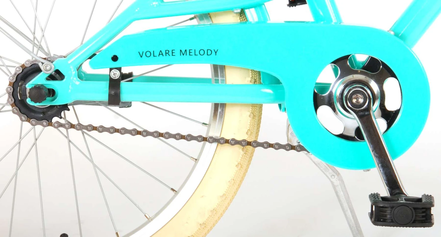 Volare Melody Pigecykel 20" Turkis 4 Volare Melody Pigecykel 20" Turkis - Billede 4