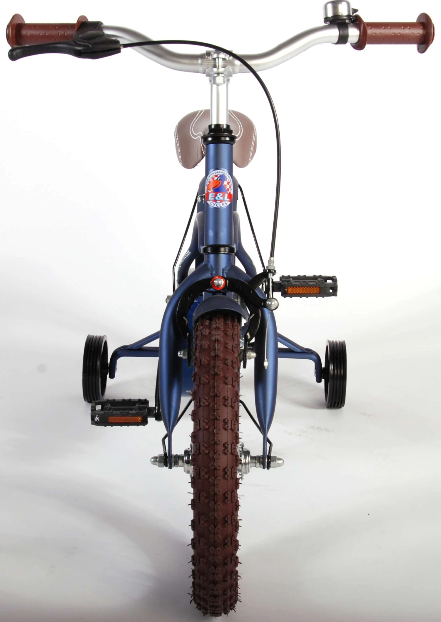 Volare Blue Cruiser 14" Drengecykel Med Støttehjul 3 Volare Blue Cruiser 14" Drengecykel Med Støttehjul - Billede 3