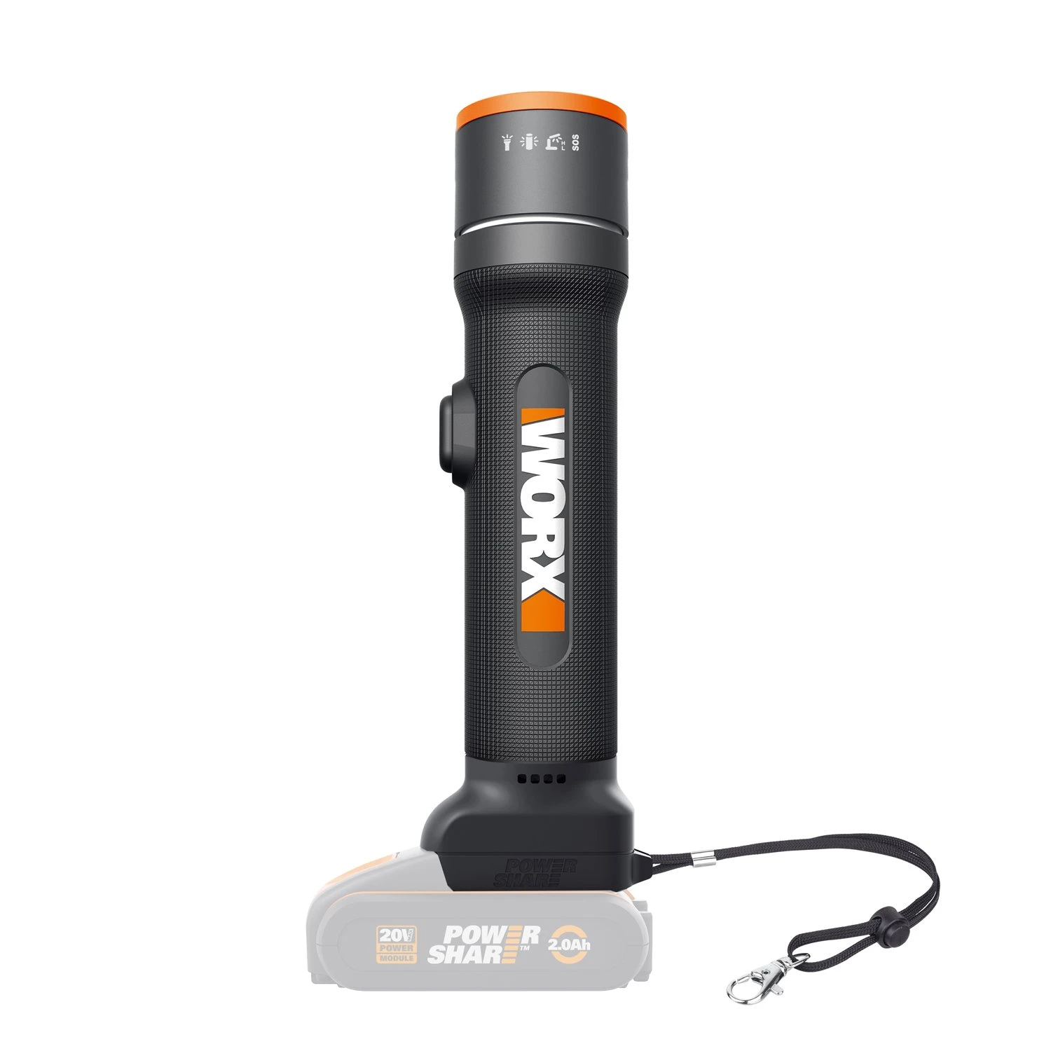 Worx 4i1 LED Lygte Til 20V 1 Worx 4i1 LED Lygte Til 20V