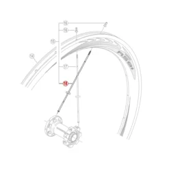 Eger Til Shimano WH-RS81 C50 264,5mm
