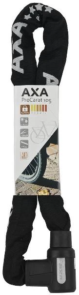AXA Pro Carat Kædelås Sort 1050 Mm X 10,5mm