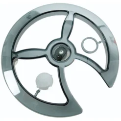 Kædeskærm / Ring Til 46-48 Tænder Sort