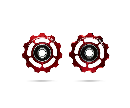 CeramicSpeed Keramiske Pulleyhjul Rød Shimano 11-speed 1 CeramicSpeed Keramiske Pulleyhjul Rød Shimano 11-speed