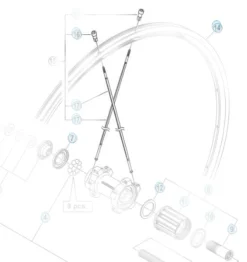 Eger Til Shimano WH-RS21 CL- R 304 Mm