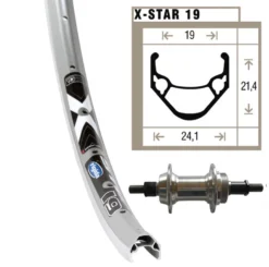 Baghjul 24" Skruekrans