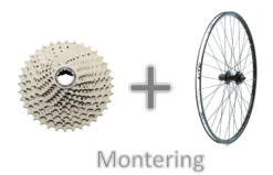 Montering Af Kassette På Hjul