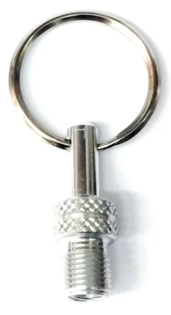 Ventiladapter Dunlop+race Til Auto Sølv