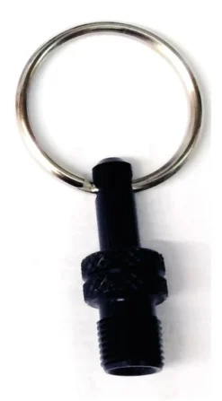 Ventiladapter Dunlop+race Til Auto Sort