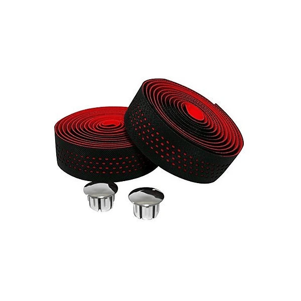 WAG Nastro Manubrio Styrbånd Sort/Rød 1 WAG Nastro Manubrio Styrbånd Sort/Rød